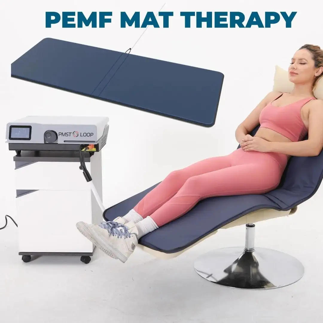 Human Relaxing Physiotherapy Machine PEMF Mat Therapy Physio Magneto Magnetic Therapy Pain Relief Device for Wellness Centers