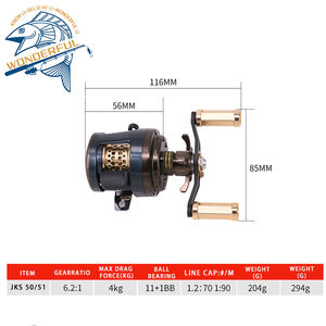 <span class=keywords><strong>Recrutement</strong></span> de produits pour l'expansion du marché 11+1BB Micro tambour léger en alliage d'aluminium 4 kg de résistance maximale - Product Image 3