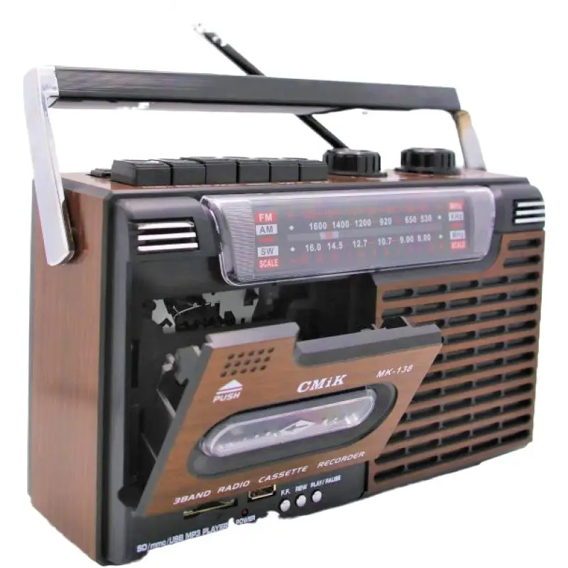 Cmik mk-138 oem Offre Spéciale ruban lecteur cd rétro USB AM FM SW radio cassette enregistreur