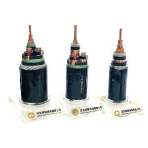 Điện áp trung bình cáp điện ba lõi yjv72 6/10KV xlpe ngoài trời bọc thép cáp giá - Product Image 6