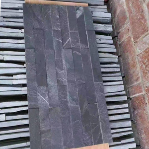 Baldosas de pizarra para suelo de jardín, cubos negros naturales de alta calidad, piedra cultivada - Product Image 6