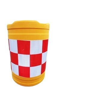 Poteau de signalisation routière en caoutchouc anti-collision Longda, 36 pouces, en plastique, avec film réfléchissant pour les intersections - Product Image 5