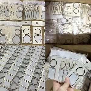 Porte-clés Personnalisés Promotionnels Impression Personnalisée Logo Laser Logo Époxy Métal Porte-clés Vierge Sublimation Personnalisée - Product Image 4