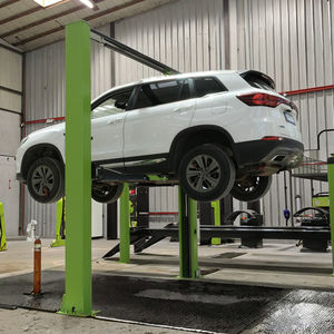 2 tiang pengangkat mobil 4 ton, pengangkat mobil hidrolik, gunting angkat mobil 7000lb - Product Image 2