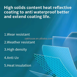 2025 actualización acrílico revestimiento <span class=keywords><strong>de</strong></span> techo fresco luz solar UV reflectante aislamiento térmico pintura impermeabilizante para capa <span class=keywords><strong>de</strong></span> renovación <span class=keywords><strong>de</strong></span> techo - Product Image 4