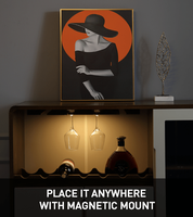 YEELIGHT mijia lampu Sensor cahaya lemari dapur A40 lampu kabinet dasar dapat diredupkan pengisian daya USB untuk ruang tamu dan dapur