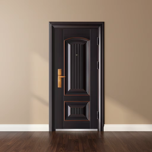 <span class=keywords><strong>Porte</strong></span> de Sécurité Moderne en <span class=keywords><strong>Acier</strong></span>, Manuelle, Ignifugée 45 Min, Entrée Simple, <span class=keywords><strong>Cadre</strong></span> Extérieur, Conception Antivol pour Façade d'Appartement/Maison - Product Image 5
