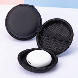 Custom Mold Color EVA Hard Shell <strong>Case</strong> For <strong>Bluetooth</strong> Earphones Waterproof Shockproof Storage Box Easy Carry Mesh Zipper Closure - Product Image 2