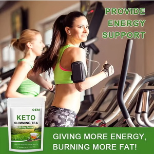 Té Adelgazante Keto OEM con Hoja de Loto, Té Verde y Espino Blanco, Detox de 28 Días para Quemar Grasa, Aumentar el Metabolismo, Sin OMG - Product Image 6