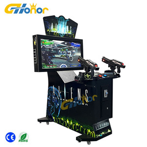 Công viên giải trí trong nhà đồng tiền hoạt động chụp trò chơi <span class=keywords><strong>Arcade</strong></span> đồng tiền hoạt động người ngoài hành tinh bắn súng mô phỏng trò chơi <span class=keywords><strong>Arcade</strong></span> máy - Product Image 1