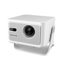 Projecteur HY320 MAX Android 14 4K 1080P pour Home Cinéma, Mini Projecteur Portable Intelligent 400 Ansi pour Éducation et Réunions
