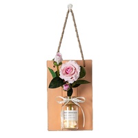 TC fait à la main fleur artificielle tenture murale lumières LED pour musique salle à manger bar fruits thé boutique petite fleur Art mariage décor à la maison