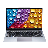 Dropshipping - Ordinateur portable 14 pouces - Intel Celeron N4000 Quad Core - 8 Go de RAM - 512 Go de SSD - Boîtier en plastique - Léger - Pour le travail et les études