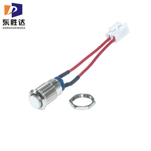 金属按钮开关12/16/19/22毫米防水开关闭锁瞬时照明按钮开关 - Product Image 2