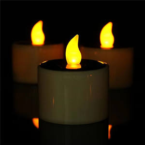 Halloween 6pcs nouveauté énergie <span class=keywords><strong>solaire</strong></span> Led <span class=keywords><strong>bougie</strong></span> recharge Led <span class=keywords><strong>solaire</strong></span> <span class=keywords><strong>bougie</strong></span> lumière petit cadeau lampe romantique mariage décoration - Product Image 6