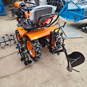 Mini tracteur chenillé 12 CV avec rotoculteur et désherbeur pour petits jardins et pépinières - Product Image 4