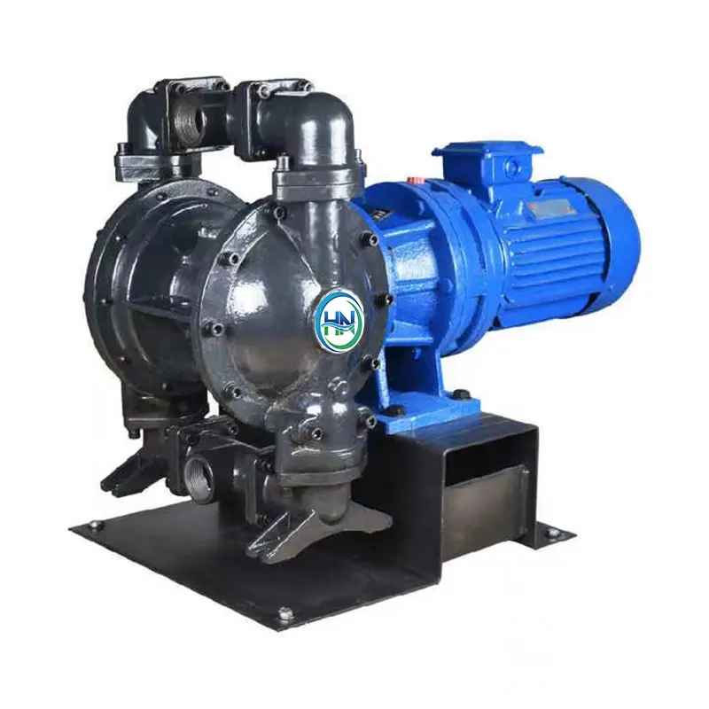 HD40 1-1/2 inci besi cor aliran tinggi produsen EODD, lumpur limau, sedimen, pengiriman air limbah pompa diafragma elektrik