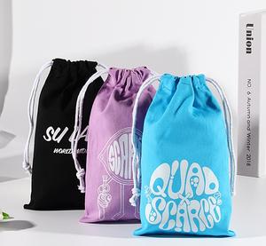 Bolsas de Compras de Lona con Logotipo Personalizado, Ecológicas, Reutilizables, Plegables, Coloridas, con Cordón, para Regalos y Cosméticos - Product Image 5