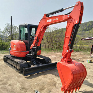 Perfect condition Japan Kubota KX155 used mini excavator 5ton original kubota engine <b>second</b> <b>hand</b> digger - Product Image 4
