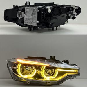 Phare avant <span class=keywords><strong>LED</strong></span> complet LUFENG pour BMW Série 3 F30 F35, feux de croisement, feux de route, clignotants, feux de jour, <span class=keywords><strong>LED</strong></span> jaune et blanc - Product Image 4