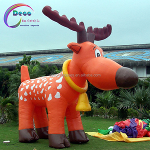 Giant Inflatable Giáng Sinh Moose/Holiday Trang Trí Inflatable Cartoon Deer Cho Giáng Sinh - Product Image 2