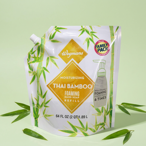 Sachet Doypack personnalisé imprimé en gros avec bec verseur pour liquides, emballage plastique pour savon liquide et détergent - Product Image 1