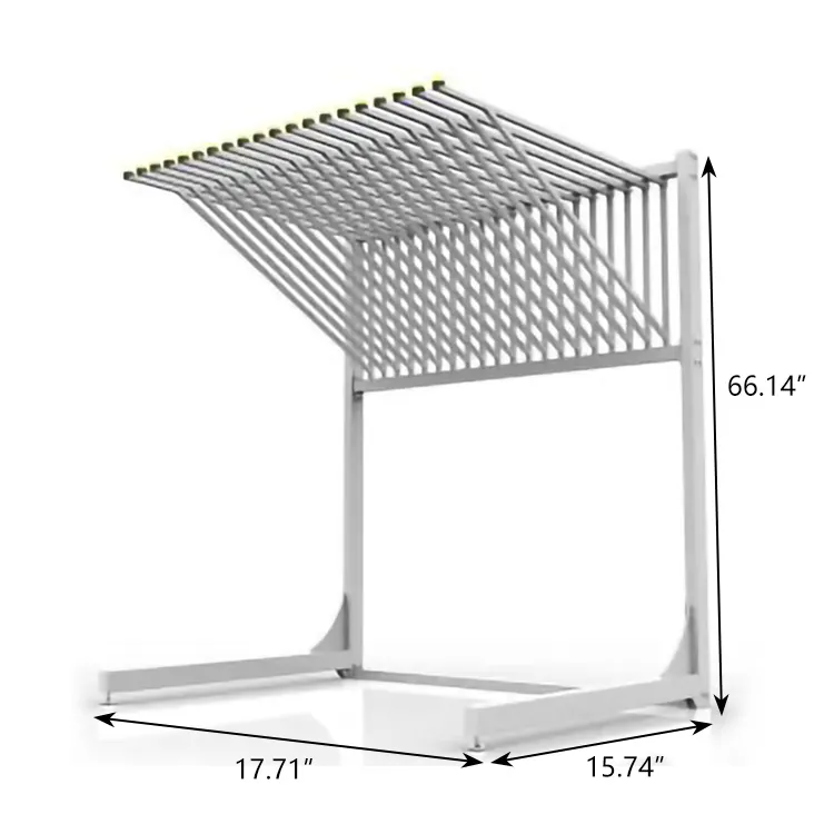 Vrijstaande Aangepaste Nieuwe Ontwerp Modern Tapijt Tapijt Display Stand Opknoping Tapijt Sample Tapijt Display Rack