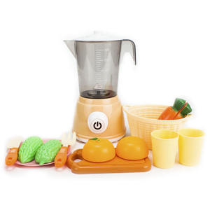 Ensemble de jouets pour faire semblant de préparer des jus avec presse simulée, fruits et légumes réalistes, accessoires de cuisine pour jeux de rôle, cadeau d'apprentissage précoce - Product Image 1
