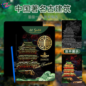 Pinturas decorativas de Xi'an, murales de la ciudad antigua, Murales de la Gran Pagoda del Ganso Salvaje, murales del templo Ci'en, murales de restaurantes, Shaanxi - Product Image 3