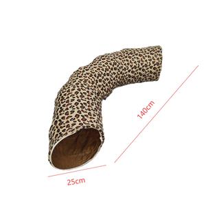 <span class=keywords><strong>3</strong></span> Milieuvriendelijke Luipaard Print Huisdier Tunnels Indoor Opvouwbare Kat Spelen Speelgoed Zacht Pluche Sport Interactief Speelgoed Voor Kleine - Product Image 4