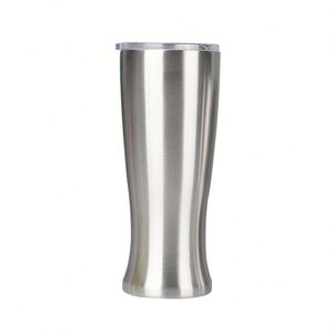 20oz Vacuum Insulated Stainless Steel Tumbler with Lid - <b>Double</b> <b>Wall</b> Travel <b>Mug</b>, Car Cup & Beer <b>Glass</b>, Promotional Gift - Product Image 4