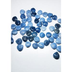 Opale bleue naturelle 12x12mm, coquille d'opale, pierre précieuse bleue, opale naturelle pour bijoux, pierre précieuse en vrac, opale bleue - Product Image 1