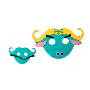 Máscara de <span class=keywords><strong>Jirafa</strong></span> de Fieltro, Disfraz de <span class=keywords><strong>Jirafa</strong></span>, Juego de Imitación, Máscara Infantil - Product Image 4