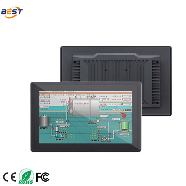 Waterproof 1000 Nits 13.1 Inch Full HD IPS Capacitive Industrial Touch Screen LCD Monitor Digital Poster