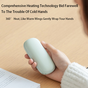 2024 Portable Rechargeable chauffe-mains de haute qualité nouveau et <span class=keywords><strong>réutilisable</strong></span> électrique hiver puissance Mobile cadeau parfait pour les <span class=keywords><strong>pieds</strong></span> mains - Product Image 3