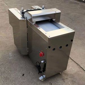 Machine à découper la <span class=keywords><strong>viande</strong></span> de chèvre, de poulet et de porc électrique automatique certifiée <span class=keywords><strong>Halal</strong></span> pour la restauration islamique et les boutiques de barbecue au mouton - Product Image 2