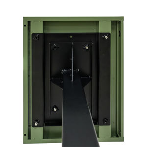 Boîte aux lettres en acier galvanisé avec poteau, design de boîte aux lettres extérieure durable - Product Image 5