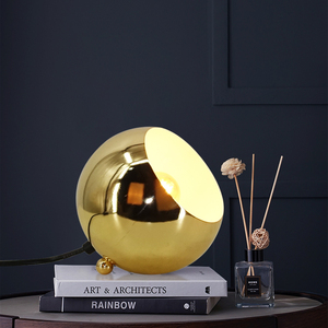 Hiện đại <span class=keywords><strong>LED</strong></span> bàn đèn bàn với E27/E26 ổ cắm kim loại bóng râm cho khách sạn hoặc trang trí nội thất thuận tiện Home & khách sạn trang trí - Product Image 3