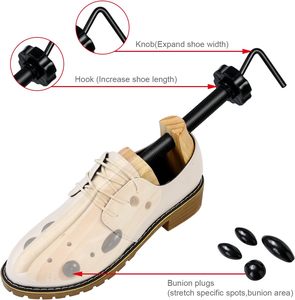 Nouveau design, vente chaude : Embauchoirs réglables en bois pour femmes et hommes, étireurs et extenseurs de chaussures - Product Image 2