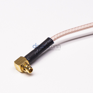 สายเคเบิล RF แบบ Pigtail ชนิด RG316 ความต้านทาน 50 โอห์ม หัวต่อ <span class=keywords><strong>RP</strong></span> SMA ตัวเมียแบบตรง ไปยัง MMCX ตัวผู้แบบมุมฉาก สำหรับเราเตอร์ WiFi - Product Image 1