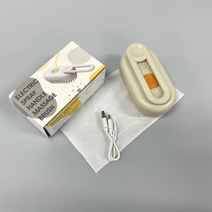 Brosse de toilettage pour animaux de compagnie (chiens et chats) – Peigne pulvérisateur autonettoyant pour chats, massage et élimination des poils – Peigne pulvérisateur pour animaux - Product Image 3