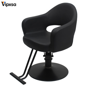 Sedie da Parrucchiere Idrauliche Moderne in Pelle per Salone di Bellezza, Attrezzatura Professionale per Barbiere - Product Image 1