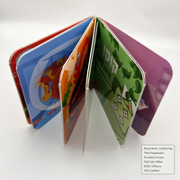 Impression personnalisée de livres cartonnés pour enfants avec rabats, vente en gros, usine OEM, certifié FSC, faible MOQ