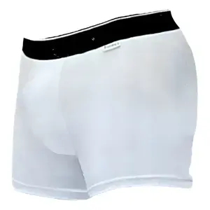 Calzoncillos Boxer de Seda Tejida para Hombre Fozter, Paquete de 12, Corte Medio, con Logotipo en la Cintura, Desechables, en Varios Colores - Product Image 4