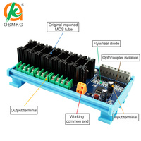 Carte d'amplificateur cc PLC haute puissance Oshangming 8 canaux entrée PNP NPN