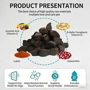 Suplemento para Mascotas, Golosinas Masticables para la Visión con Antioxidantes y Ácidos Grasos Omega 3, Favorecen la Luminosidad y Salud Ocular del Perro - Product Image 2