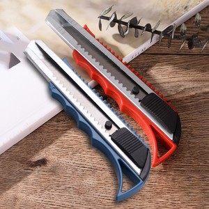Utility Knife Stainless Steel Blade 14 Cm Thickened Cutter For Unpacking Wallpaper Repair And Screen Protection - Product Image 2