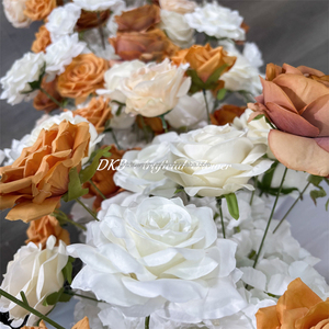 Camino de Mesa de Flores Artificiales al por Mayor, Caminos de Mesa Florales para Bodas, Camino de Mesa de Flores Artificiales para Decoración de Eventos - Product Image 5