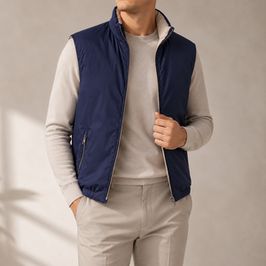 <span class=keywords><strong>Chaleco</strong></span> <span class=keywords><strong>Acolchado</strong></span> Ligero para <span class=keywords><strong>Hombre</strong></span> al por Mayor, Resistente al Agua, <span class=keywords><strong>Chaleco</strong></span> Térmico, Lujo Discreto, Logotipo Personalizado, MOQ Bajo, Marcas Independientes - Product Image 3