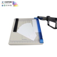 Coupe-papier Ofitech A4, 400 feuilles, épaisseur de papier 40 mm, coupe-papier de précision, coupe-papier manuel de bureau, guillotine